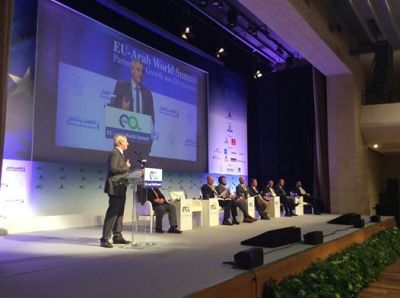 Oμιλία Γ. Μανιάτη στην Ευρω-Αραβική Σύνοδο EU Arab World Summit, Μέγαρο Μουσικής Αθηνών