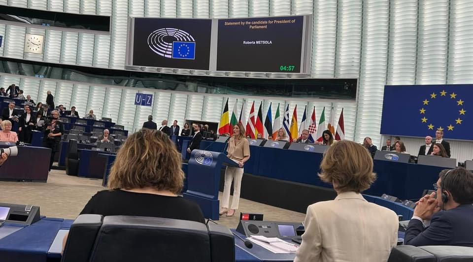 Η επίσημη έναρξη των εργασιών του ευρωκοινοβουλίου, στο Στρασβούργο (16.07.2024)