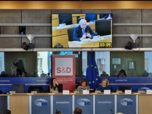 Την παράνομη κατοχή της Κύπρου & την προκλητικότητα της Τουρκίας ανέδειξε ο Γ. Μανιάτης στη συνάντηση με την υποψήφια Ύπατη Εκπρόσωπο για Διεθνείς Σχέσεις & Άμυνα και Αντιπρόεδρο της ΕE, Κάγια Κάλας (02/10/2024)