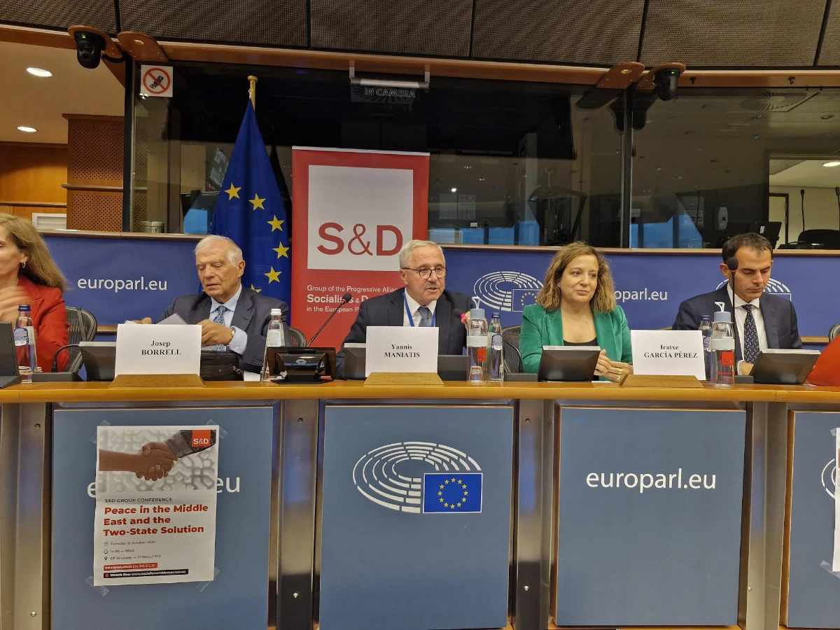 Πρωτοβουλία Γιάννη Μανιάτη και της Ομάδας των Σοσιαλιστών για Ειρήνη στη Μέση Ανατολή και τη Λύση των Δύο Κρατών (15/10/2024)