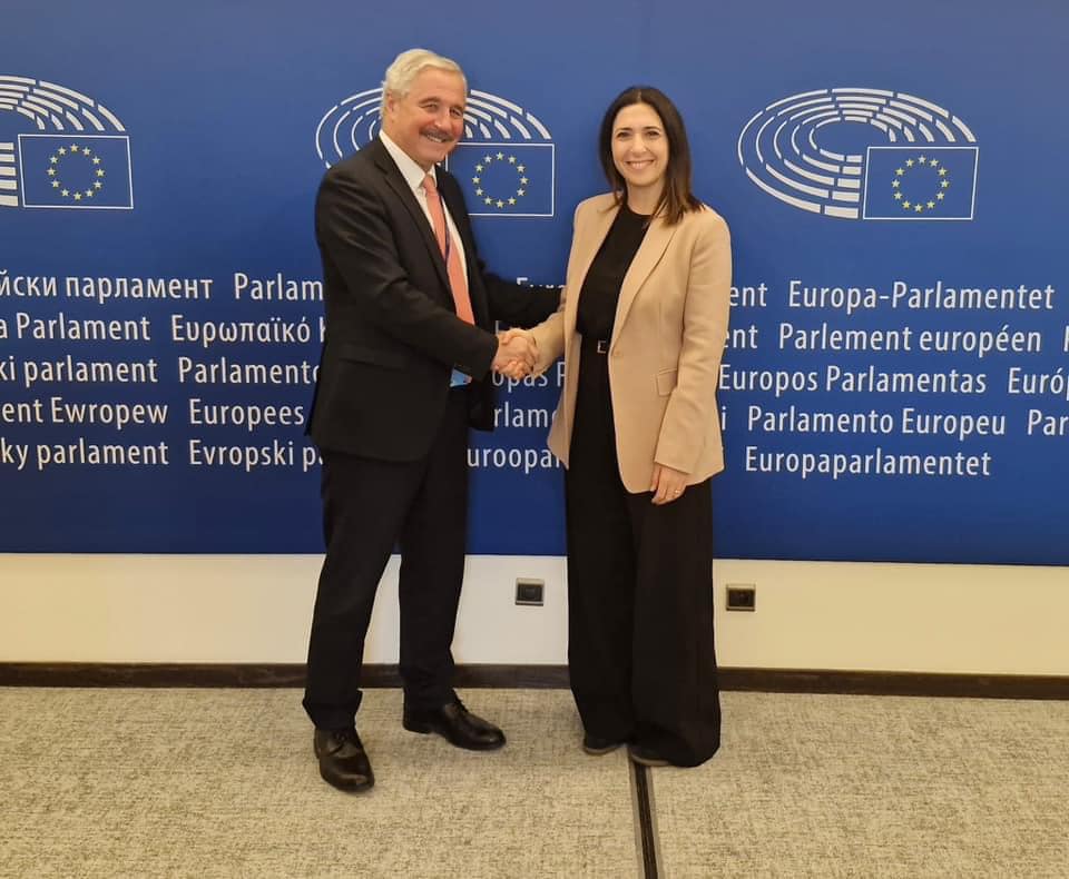 Συνάντηση με την Υφυπουργό Ευρωπαϊκών Θεμάτων της Κύπρου Μαριλένα Ραουνά: Απαραίτητο ένα Ενιαίο Ενεργειακό Δόγμα ανάμεσα σε Ελλάδα και Κύπρο (20.11.2024)