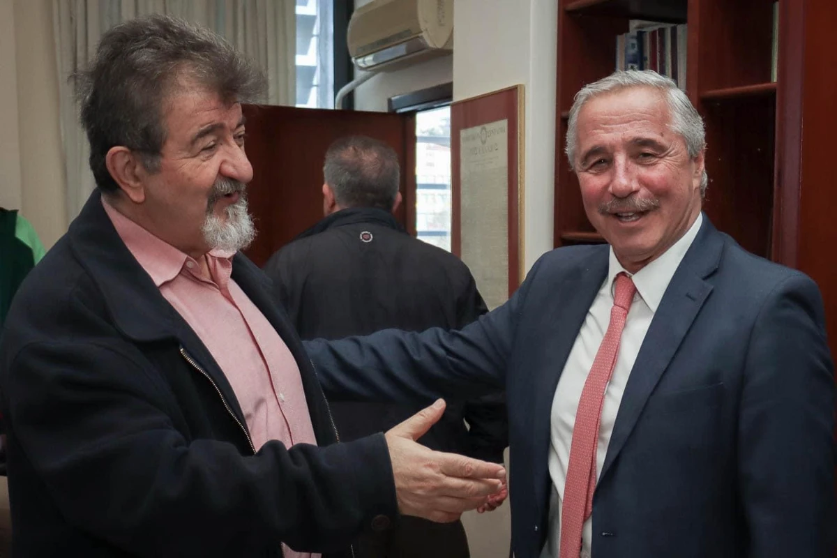 Ευχαριστώ το φίλο μου Δήμαρχο Νεάπολης - Συκεών Σίμο Δανιηλίδη, για την εξαιρετική ενημέρωση σε όλα τα θέματα του Δήμου, ενόψει μάλιστα των επερχόμενων ευρωεκλογών (20.03.2024)