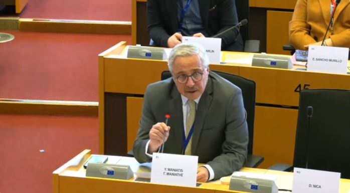 Γ. Μανιάτης προς Επίτροπο Άμυνας και Διαστήματος της Ε.Ε.: «Η Ευρωπαϊκή Άμυνα χρειάζεται περισσότερους κοινούς πόρους – Όχι μόνο εθνικές επιβαρύνσεις» (Βρυξέλλες, 06.3.2025)