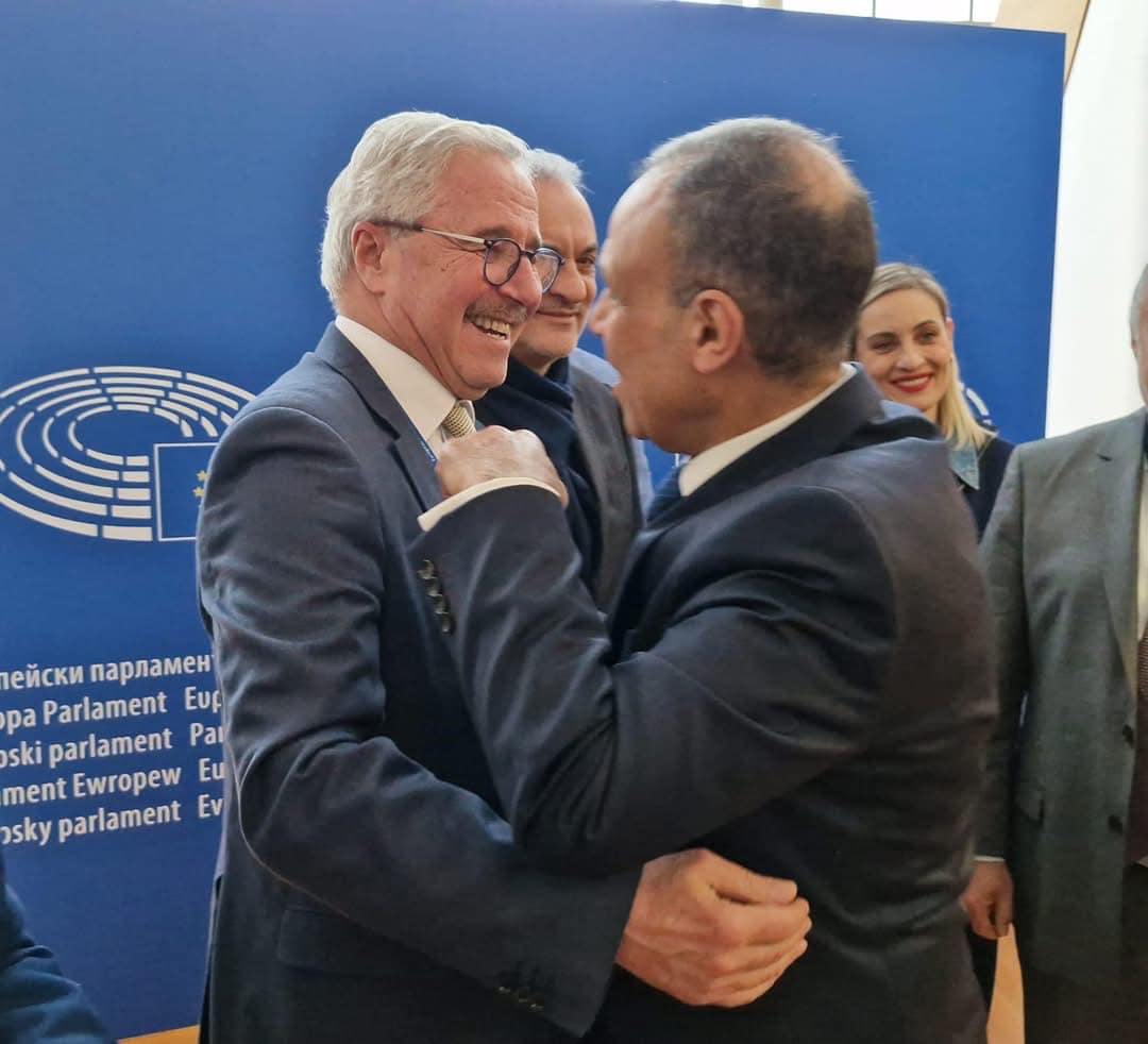 Με τον φίλο Υπουργό Εξωτερικών της Αιγύπτου Μπαντρ Αμπντελάτι (Badr Abdelatty) (Στρασβούργο, 21.01.2025)