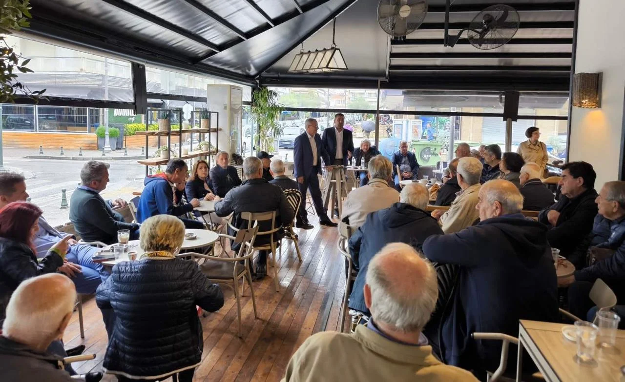 Ένα υπέροχο κλίμα στην περιοδεία στη Δράμα, μαζί με τον φίλο βουλευτή μας, Νικολαΐδη Αναστάσιο (15.05.2024)