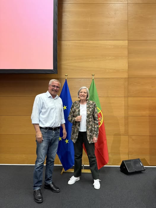 Για το «ΕΞΟΙΚΟΝΟΜΩ»: Με την Helena Roseta, δεξί χέρι του Προέδρου του Ευρωπαϊκού Συμβουλίου & πρ. Πρωθυπουργού της Πορτογαλίας Αντόνιο Κόστα